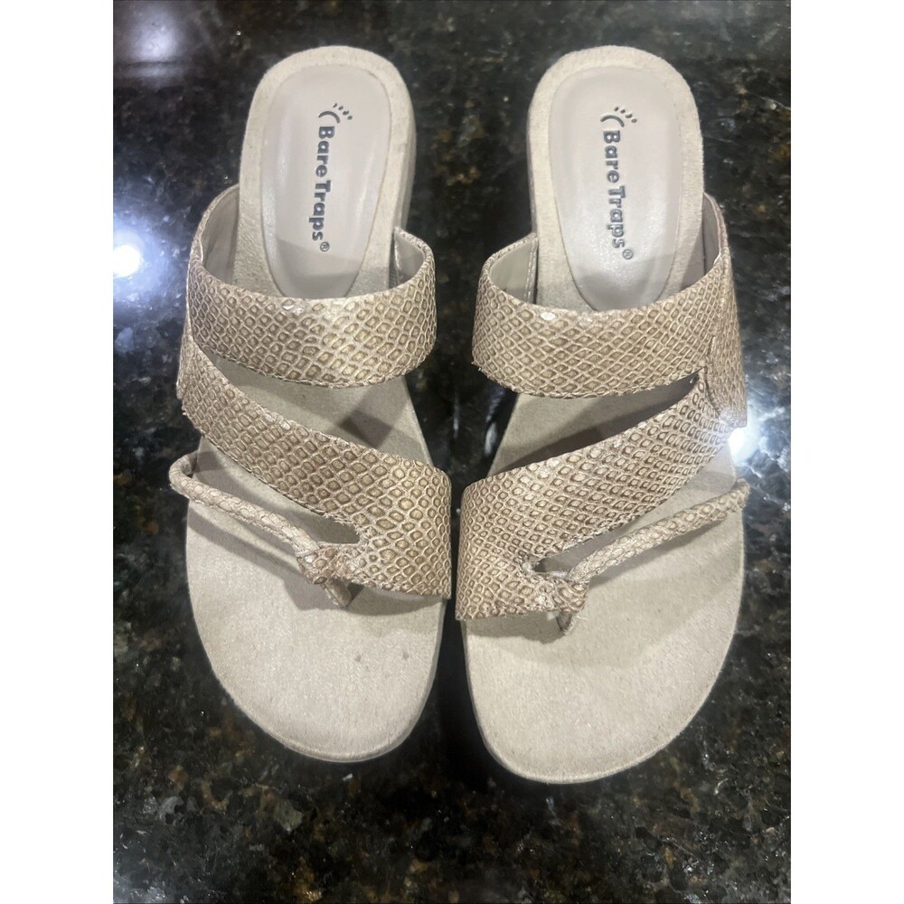 Baretraps ANNA Women's Sandals Stone Size 7